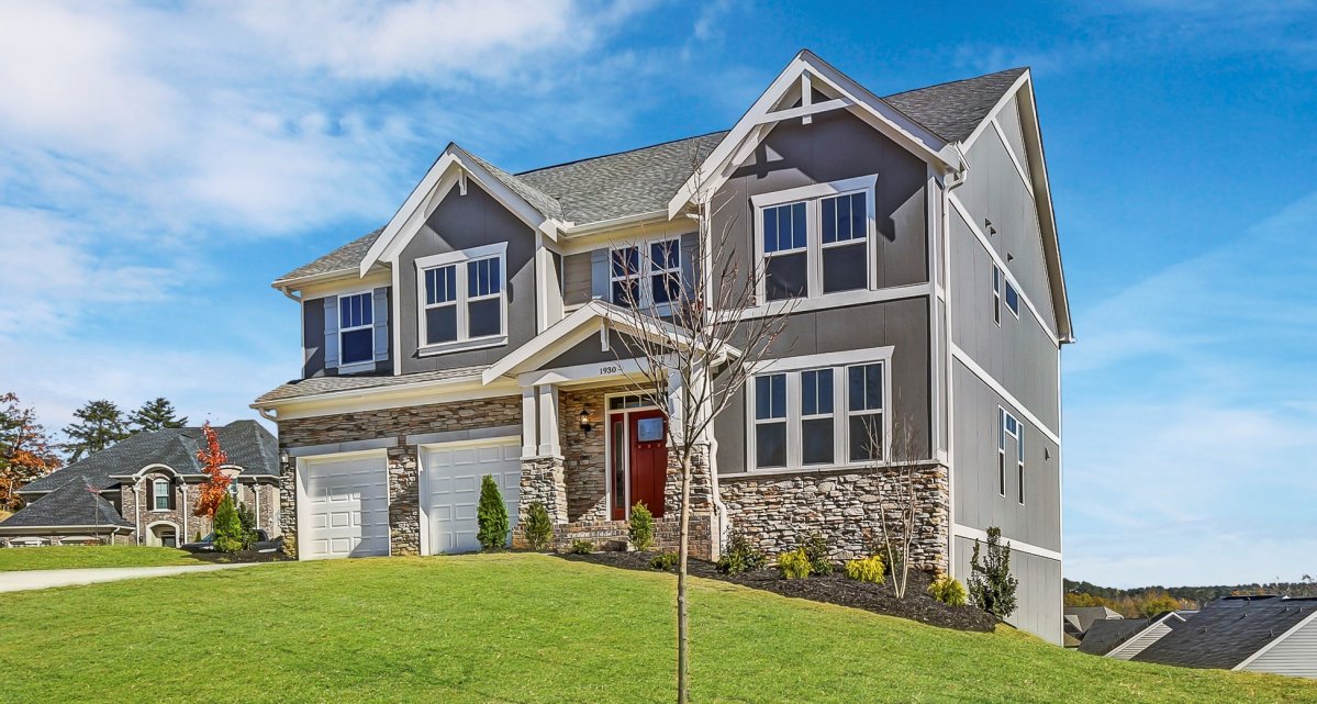 New Homes in Cumming, GA at Barrett Landing Fischer Homes Builder