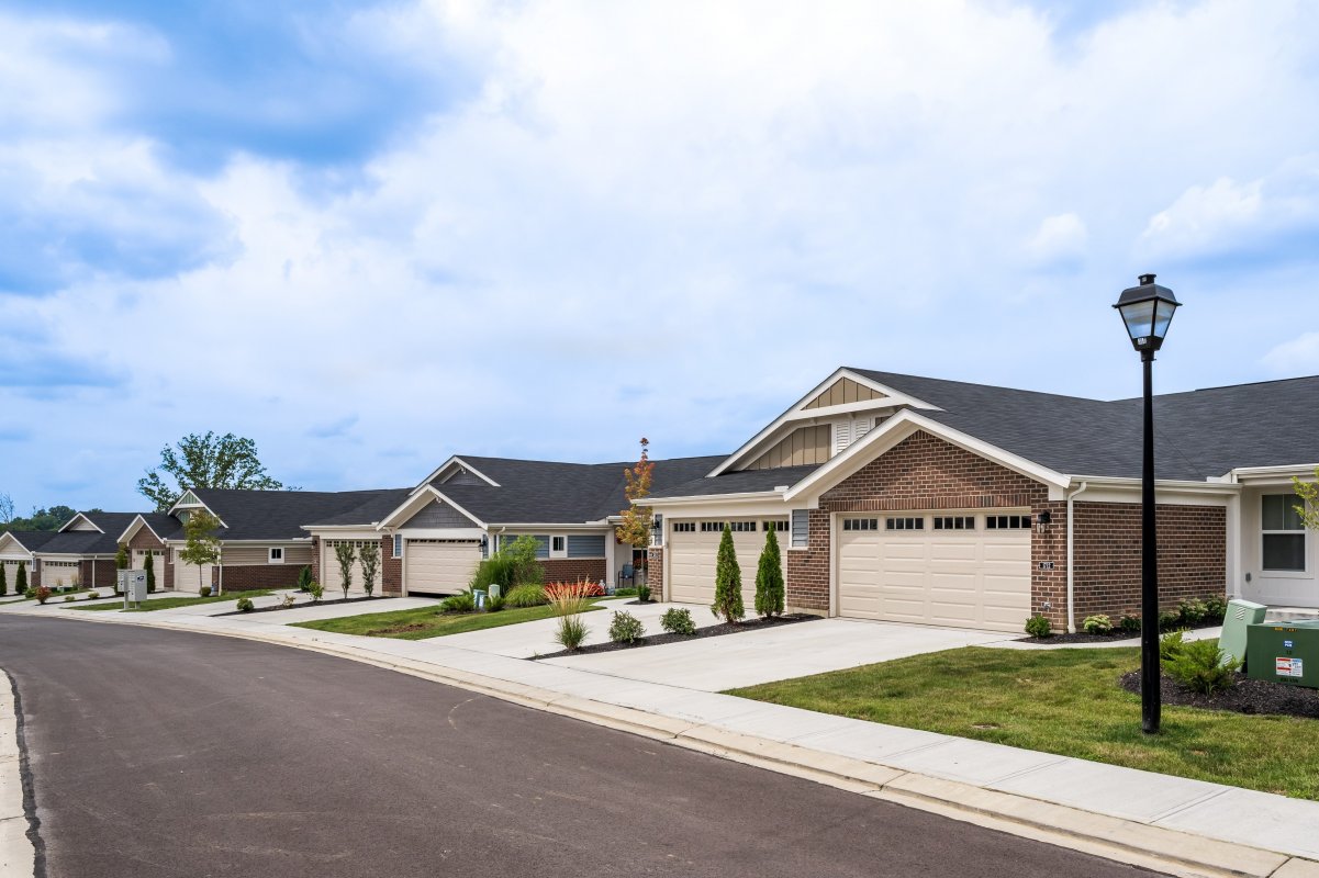 New Paired Patio Homes In Lebanon OH At Monroe Meadows Fischer Homes 