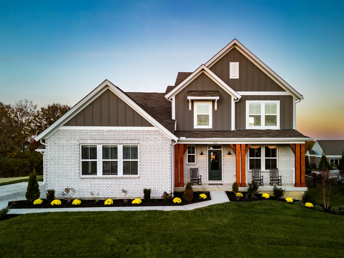 New Homes in McCordsville / Geist, IN at Villages at Brookside