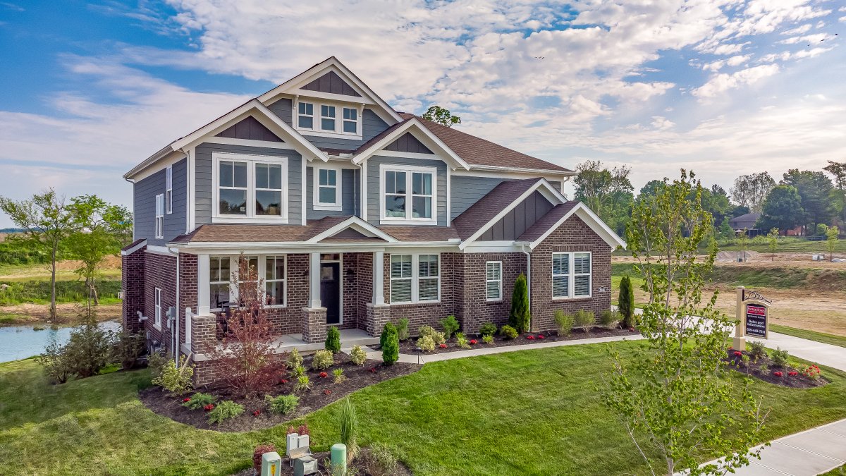 New Homes in Fishers, IN at The Cove Fischer Homes Builder